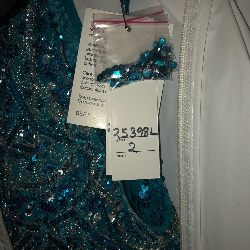 2 piece prom dress